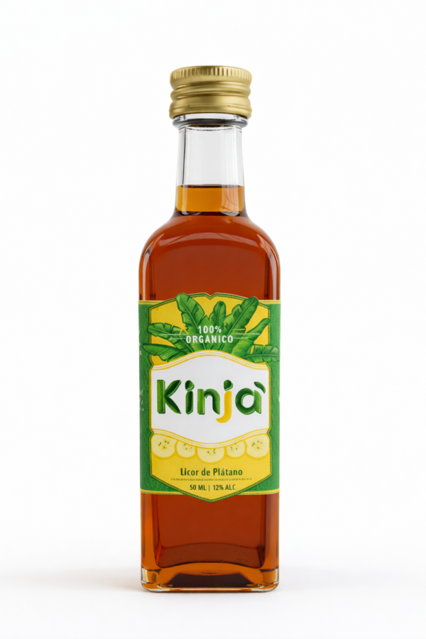 Kinja' | Licor De Plátano Artesanal 50 ml