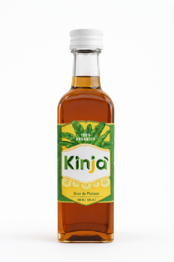 Kinja' | Licor De Plátano Artesanal 100 ml